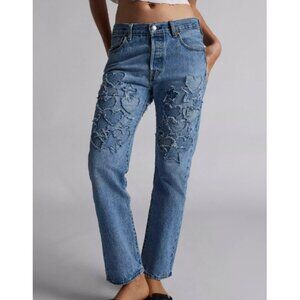 Levi's Urban Renewal Remade Heart & Star Applique Jean